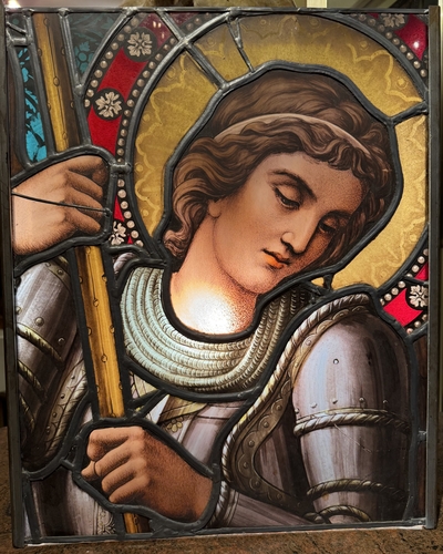 OBJETS D ART VITRAIL CHARTRES 5 LA CREDENCE PARIS ANTIQUE STORE